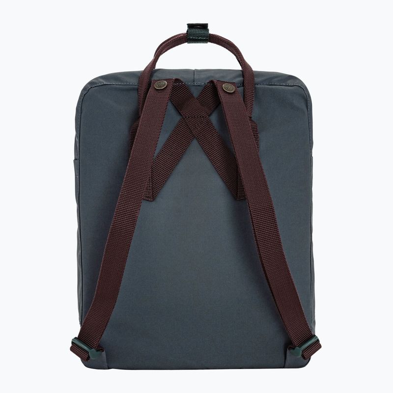 Městský batoh Fjällräven Kånken Concept 16 l graphite/blackberry 3