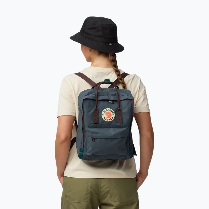 Městský batoh Fjällräven Kånken Concept 16 l graphite/blackberry 4