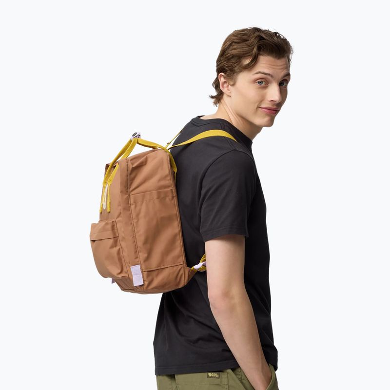 Městský batoh Fjällräven Kånken Concept 16 l khaki dust/kantarell 6
