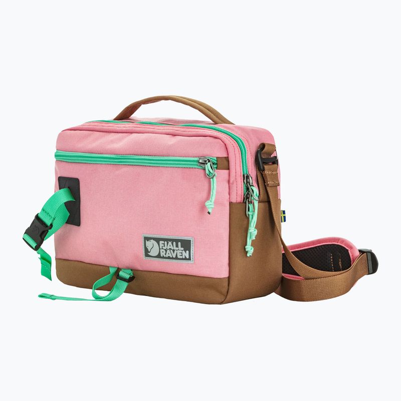 Taška Fjällräven Vardag Shoulder 6 l poppy pink/khaki dust 2
