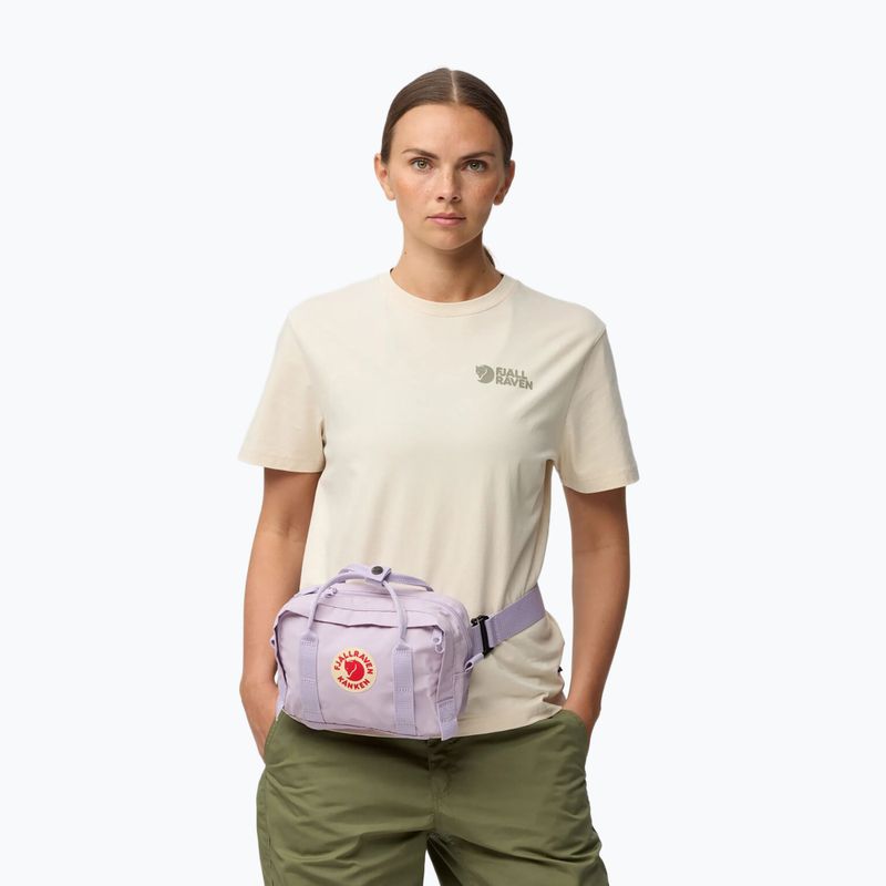 Ledvinka Fjällräven Kanken pastel lavender 4