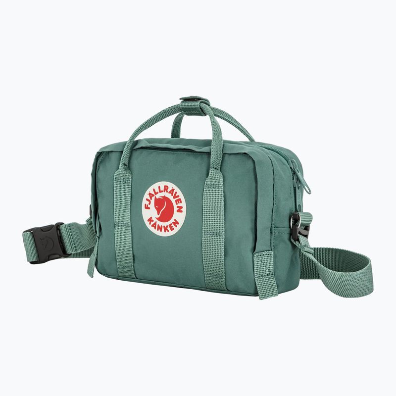 Ledvinka Fjällräven Kanken frost green 2