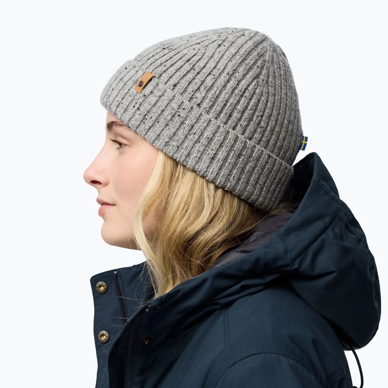 Zimní čepice Fjällräven Ovik Neps Beanie grey 5