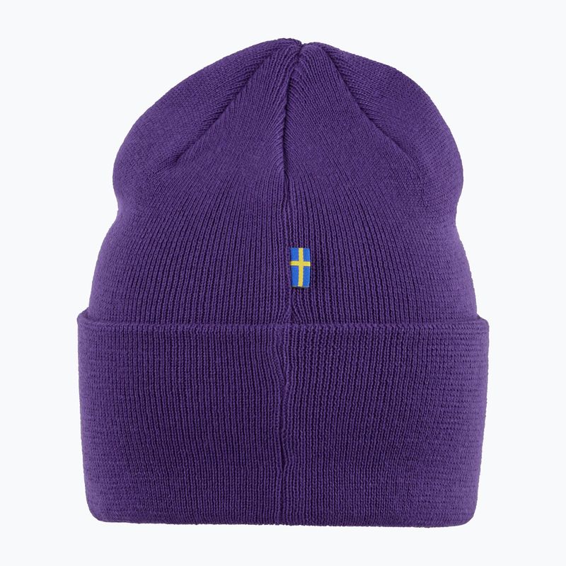 Zimní čepice Fjällräven Vardag Beanie dark violet 3