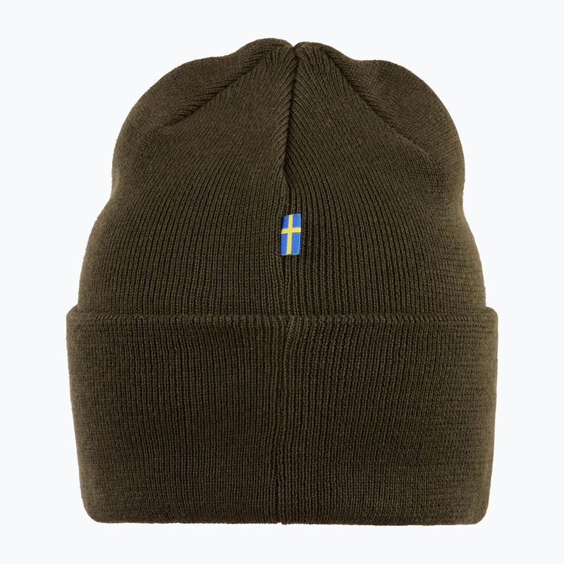 Zimní čepice Fjällräven Vardag Beanie deep forest 3
