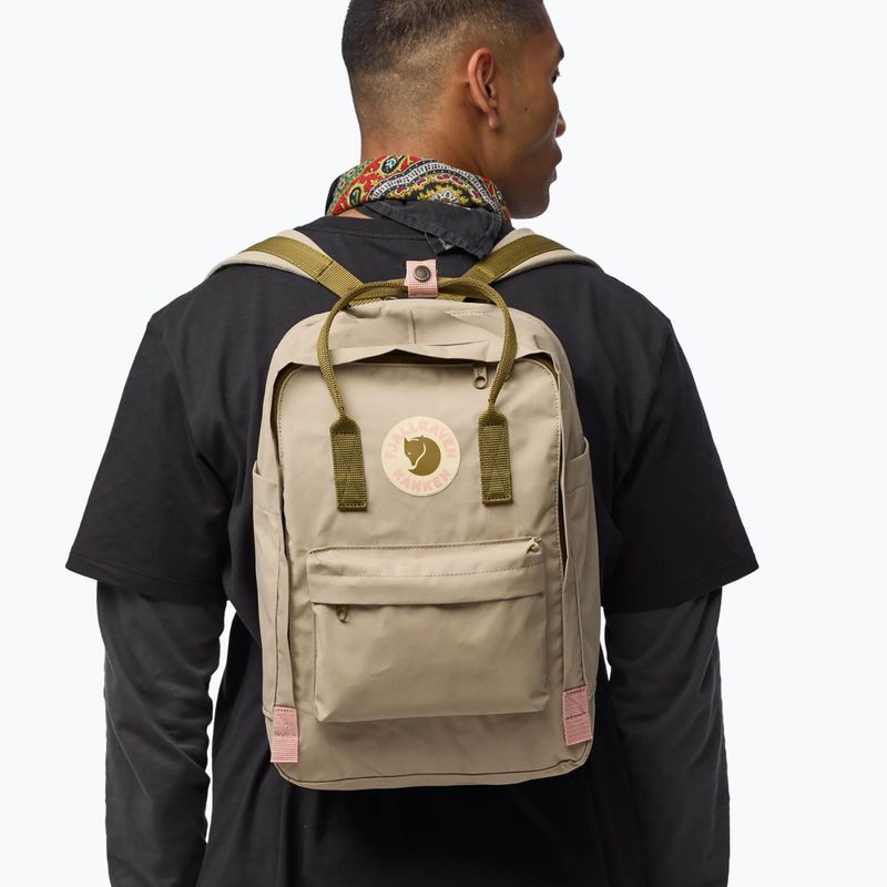 Městský batoh Fjällräven Kanken Koncept Laptop 15" 18 l fossil/foliage green 5