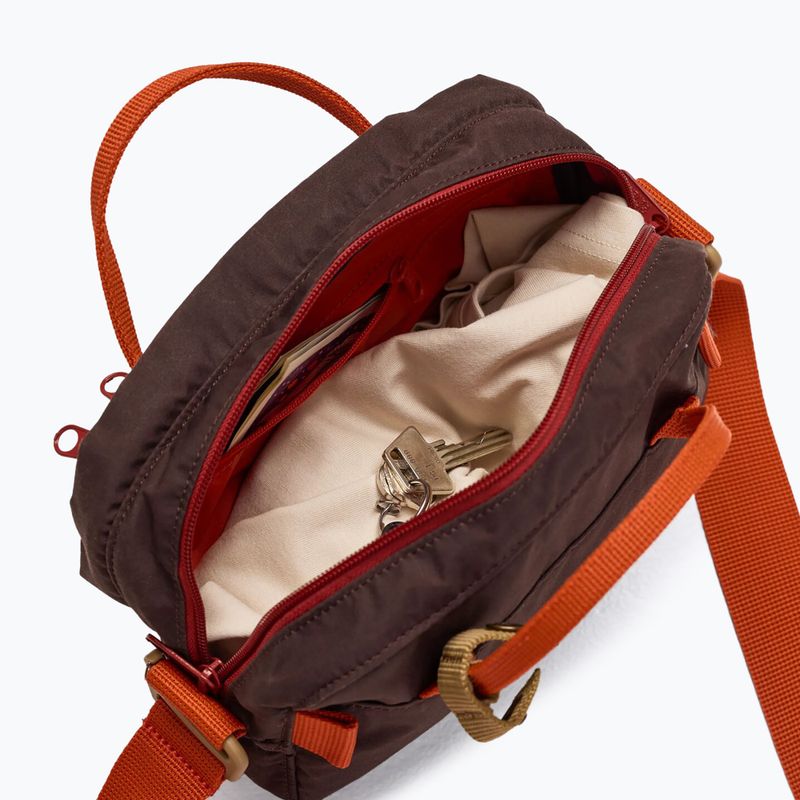 Taška Fjällräven Kanken Koncept 4 l black oak/rowan red 4