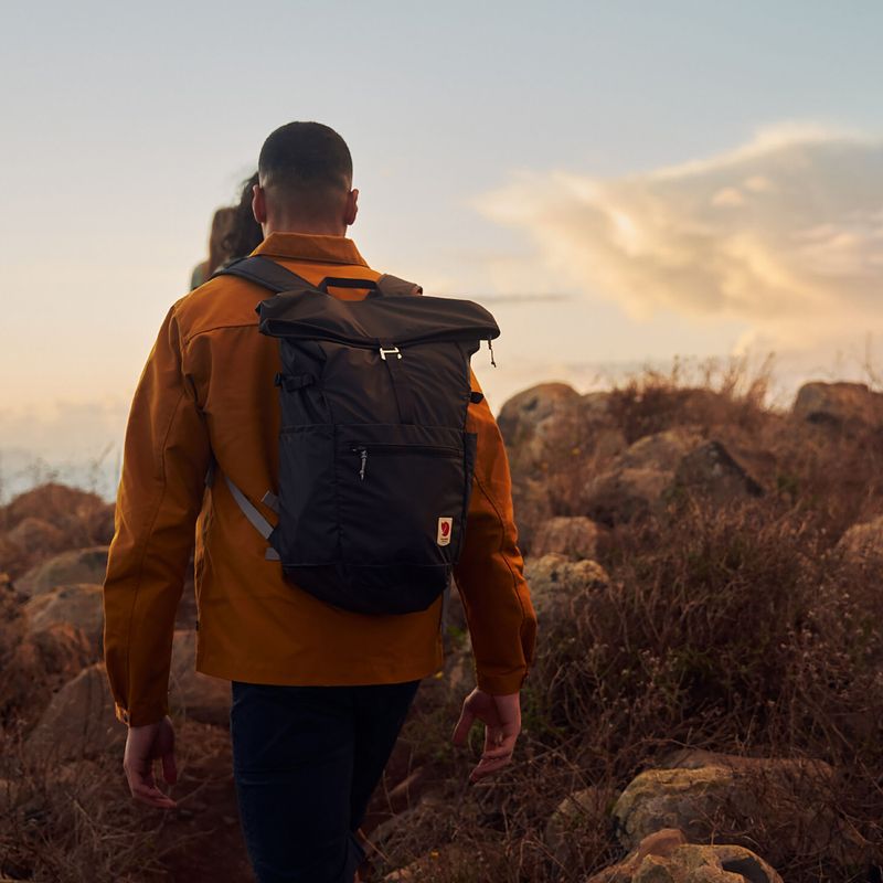 Turistický batoh Fjällräven High Coast Foldsack 24 l black oak 4