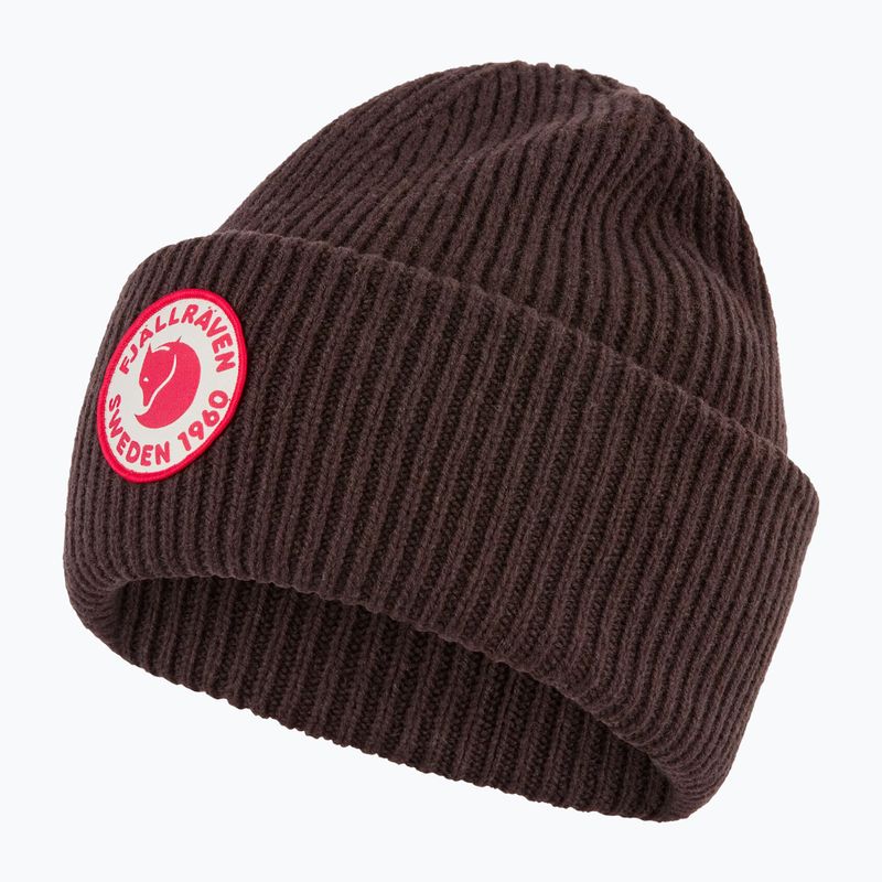 Zimní čepice Fjällräven 1960 Logo Hat black oak 2
