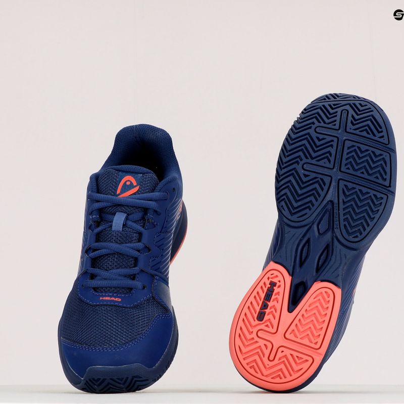 Dámská tenisová obuv HEAD Revolt Court navy blue 274402 14