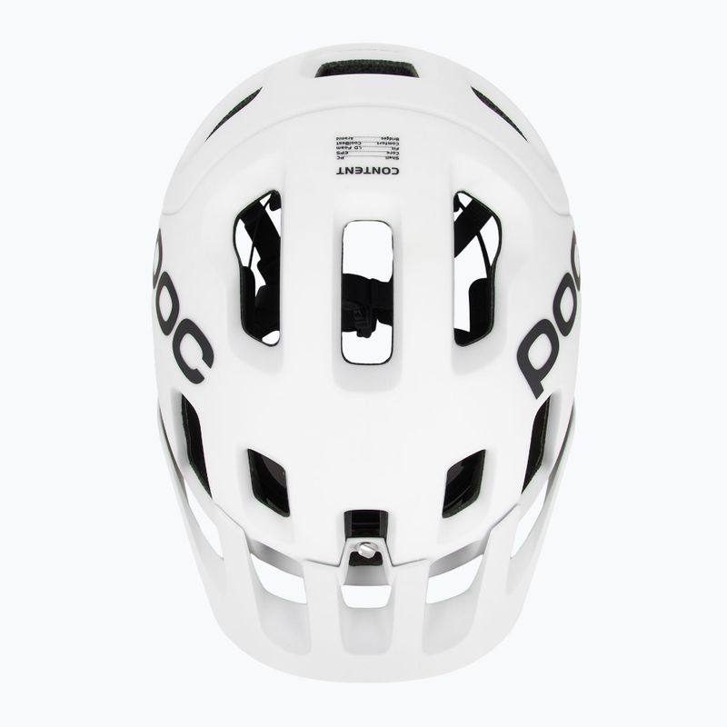 Cyklistická helma POC Tectal hydrogen white 5