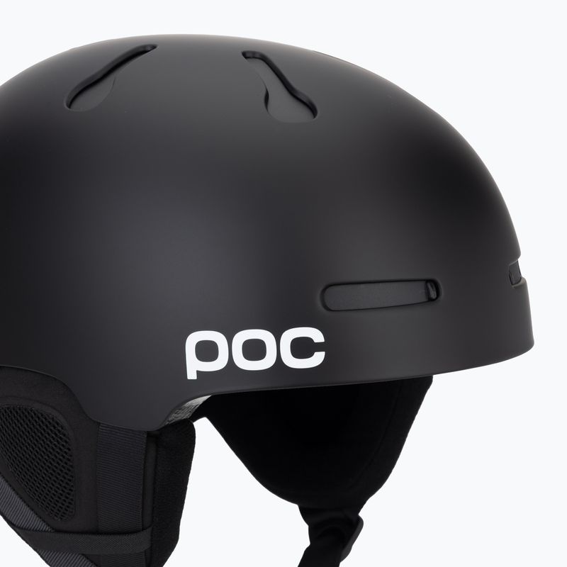 Lyžařská helma POC Auric Cut matt black 7