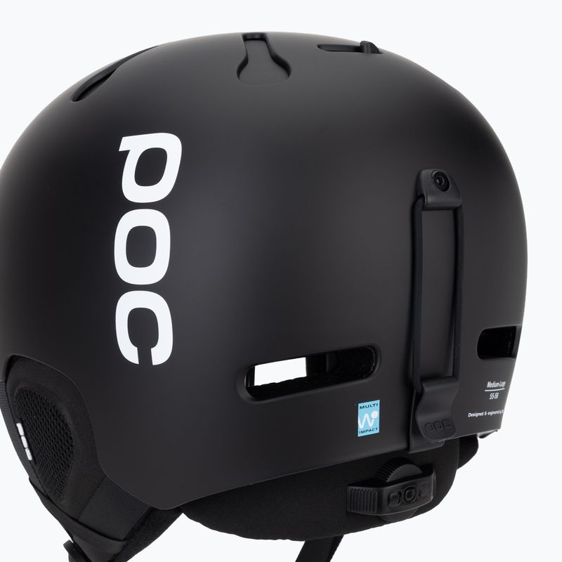 Lyžařská helma POC Auric Cut matt black 9