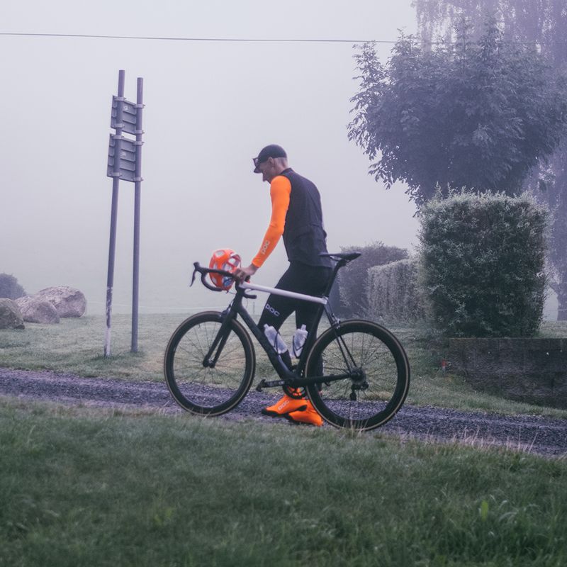 Chrániče cyklistické obuvi POC Thermal Bootie zink orange 7