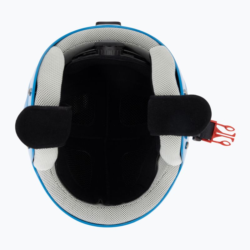 Dětská lyžařská helma POC POCito Skull fluorescent blue 5