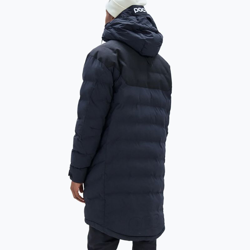 Pánská péřová bunda POC Loft Parka uranium black 2