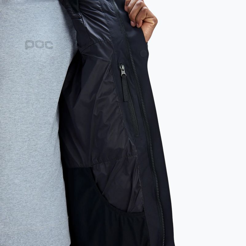 Pánská péřová bunda POC Loft Parka uranium black 6