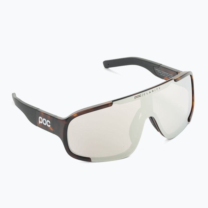 Brýle na kolo POC Aspire tortoise brown/violet/silver mirror
