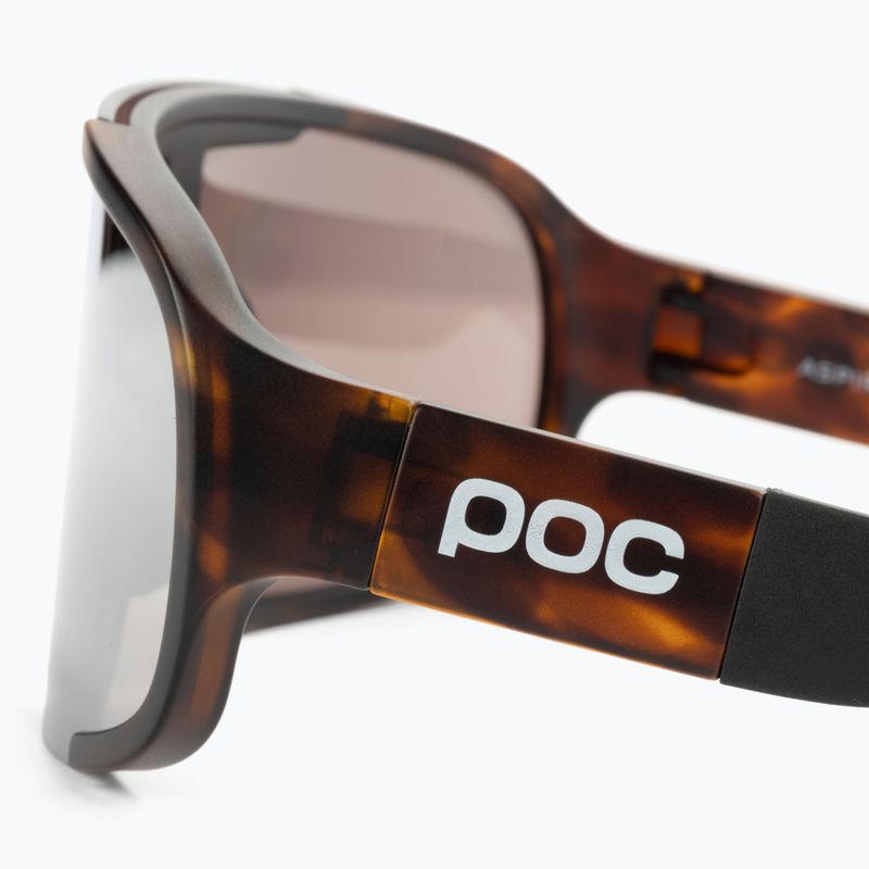 Brýle na kolo POC Aspire tortoise brown/violet/silver mirror 4