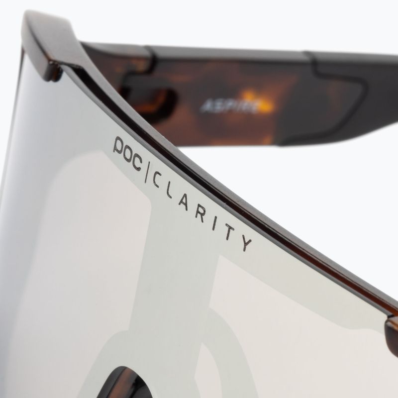 Brýle na kolo POC Aspire tortoise brown/violet/silver mirror 5