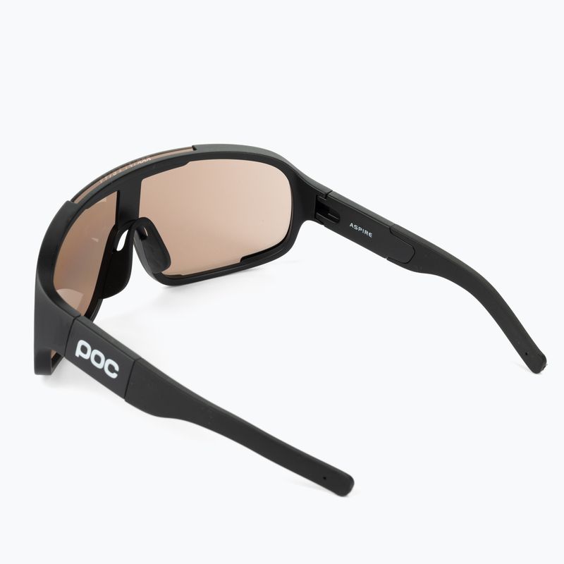 Brýle na kolo POC Aspire uranium black/brown/silver mirror 3