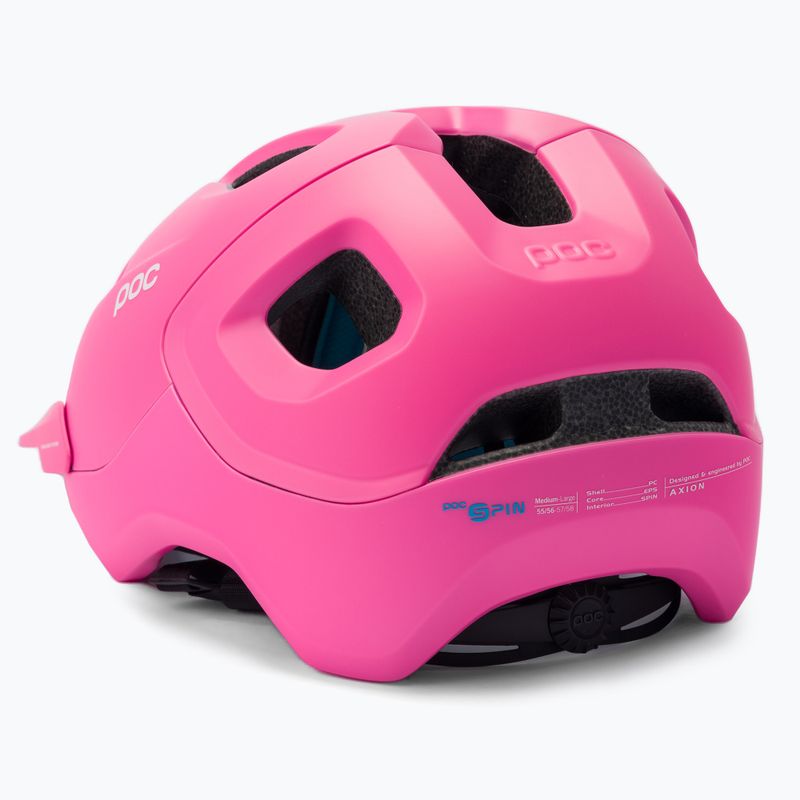 Cyklistická přilba POC Axion SPIN actinium pink matt 4