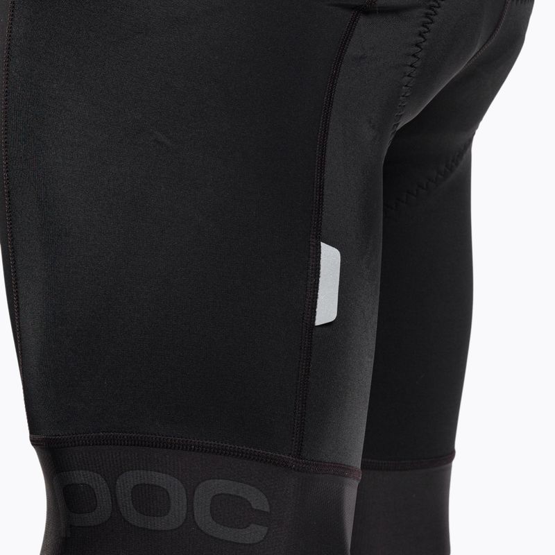 Pánské cyklistické šortky POC Pure VPDs Bib Shorts uranium black/uranium black 8