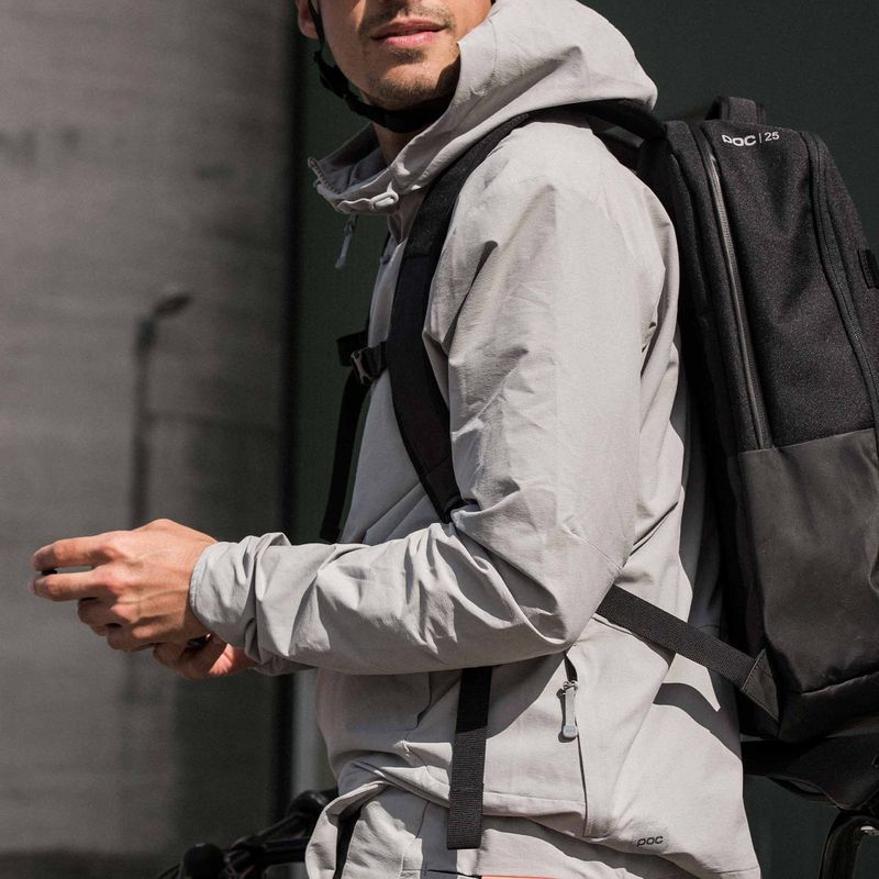 Pánská cyklistická bunda POC Transcend alloy grey 3