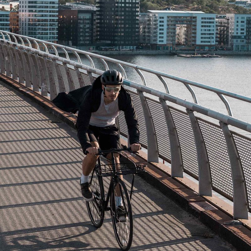Pánské cyklistické šortky POC Transcend uranium black 3