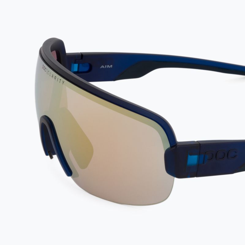 Brýle na kolo POC Aim lead blue/clarity road gold 5
