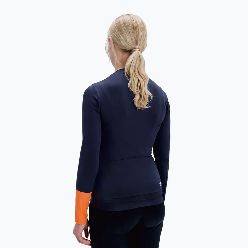 Dámské cyklistické tričko Longsleeve POC Cadence Jersey apatite navy 3