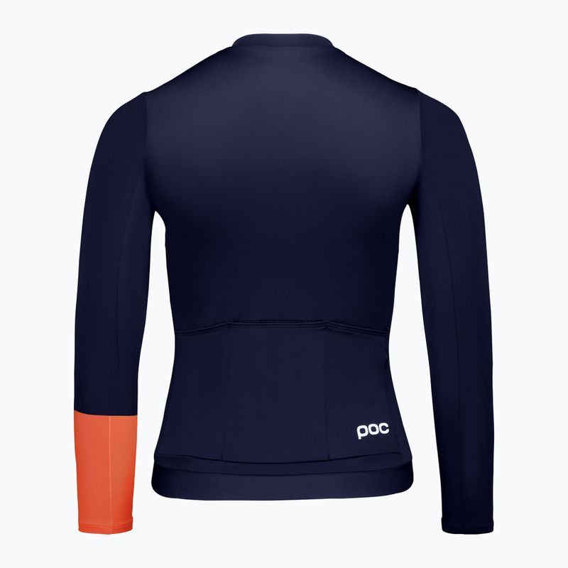 Dámské cyklistické tričko Longsleeve POC Cadence Jersey apatite navy 7