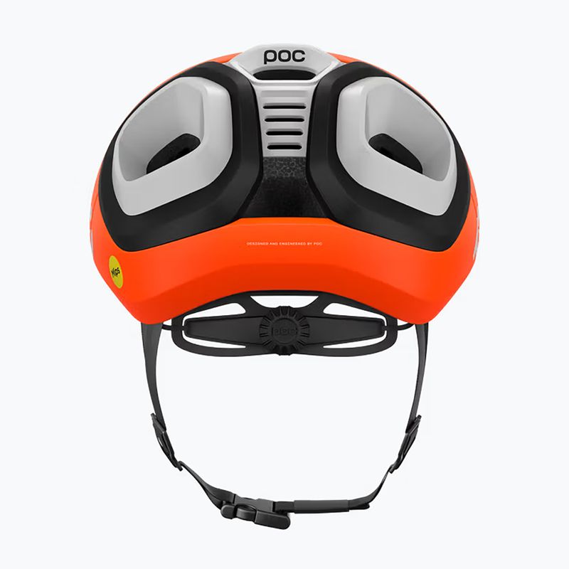 Cyklistická helma POC Amidal orange matt/uranium black matt/hydrogen white matt 3