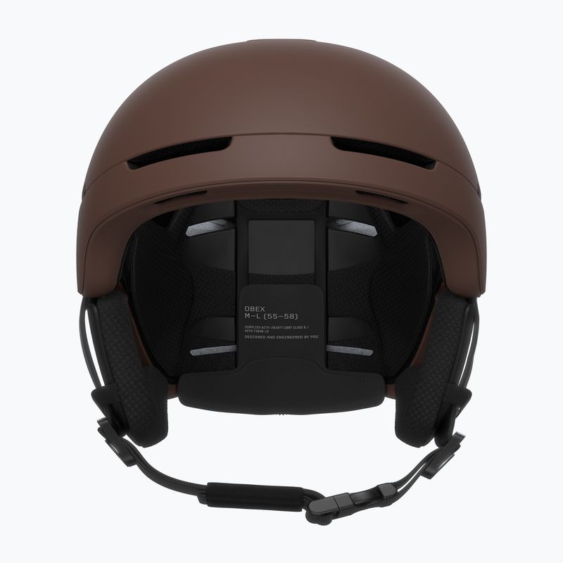 Lyžařská helma POC Obex MIPS bronzite brown matt 3