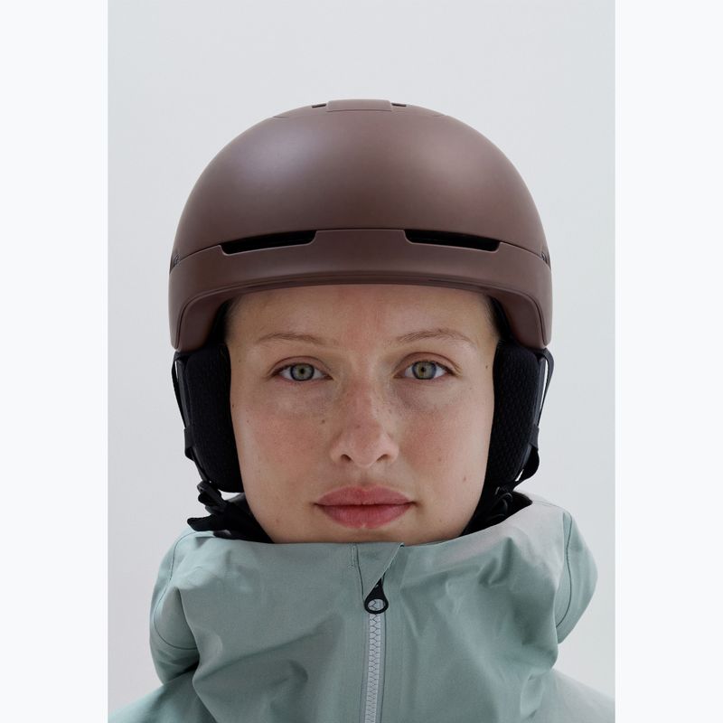 Lyžařská helma POC Obex MIPS bronzite brown matt 6