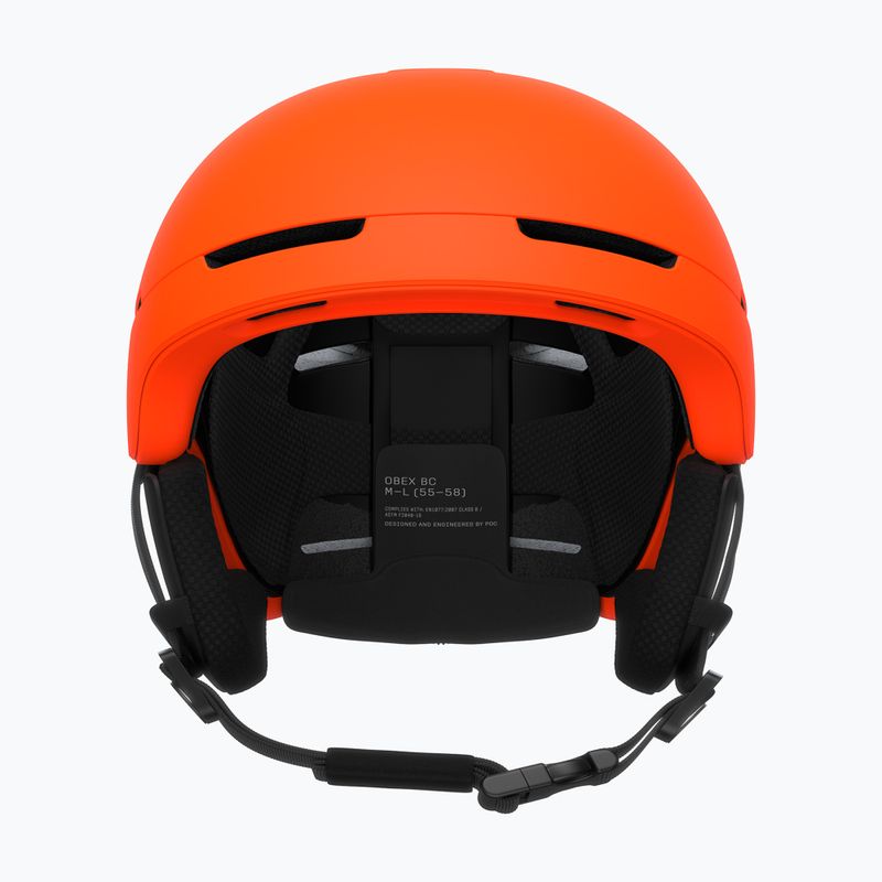 Lyžařská helma POC Obex BC MIPS fluorescent orange matt 3
