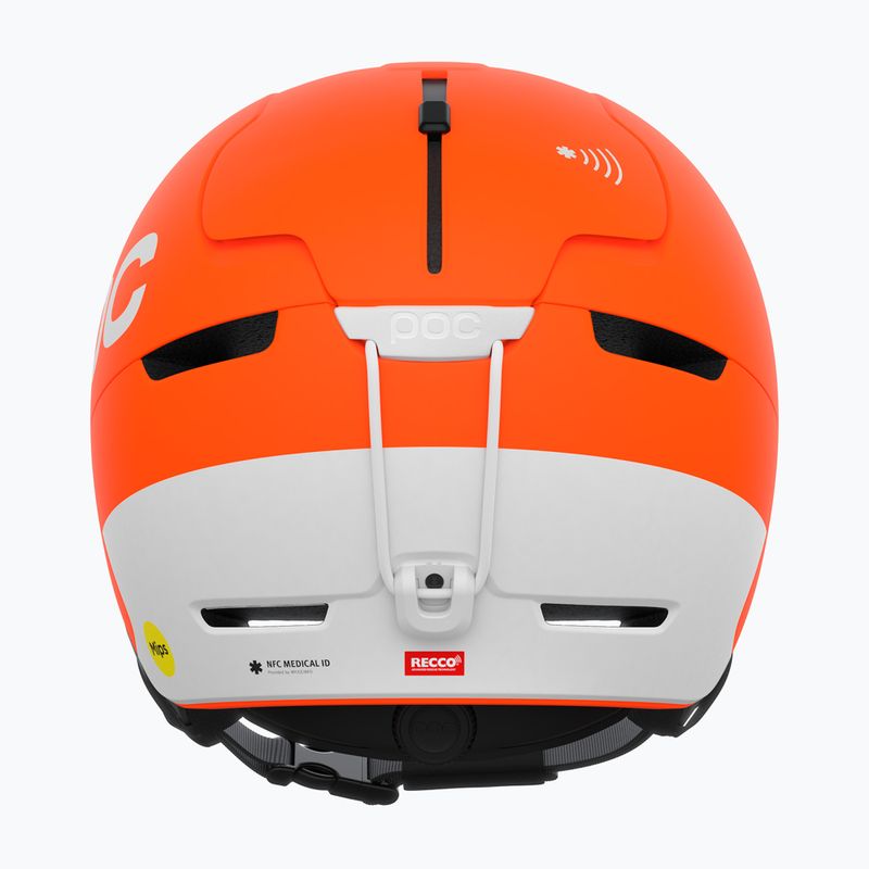 Lyžařská helma POC Obex BC MIPS fluorescent orange matt 4