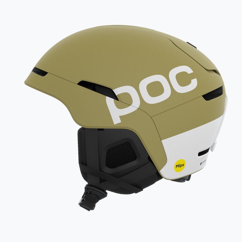 Lyžařská helma POC Obex BC MIPS olivine green matt 2