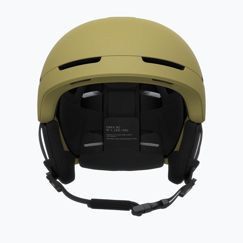 Lyžařská helma POC Obex BC MIPS olivine green matt 3