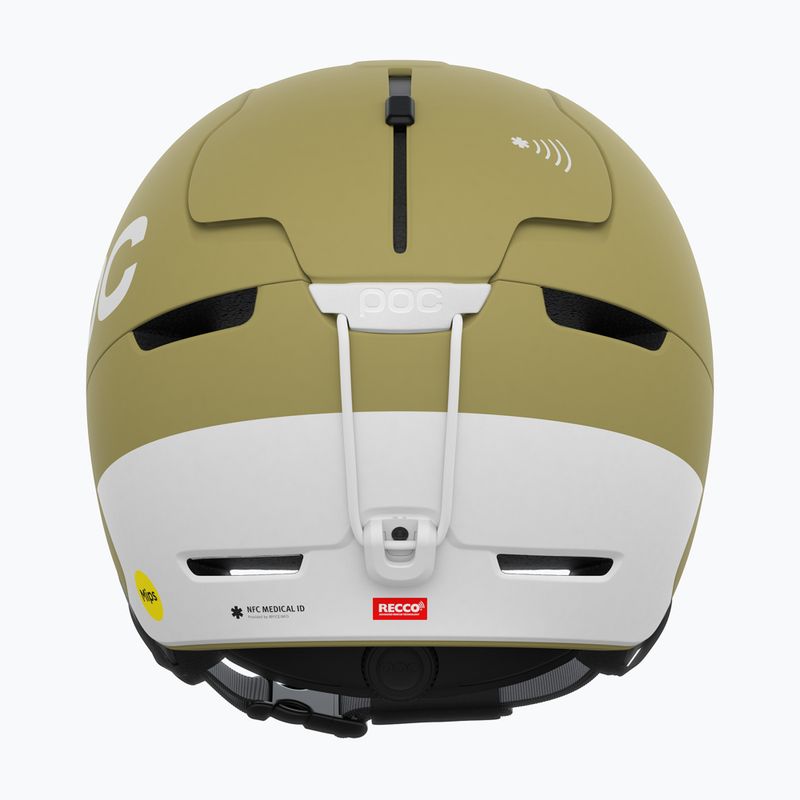Lyžařská helma POC Obex BC MIPS olivine green matt 4