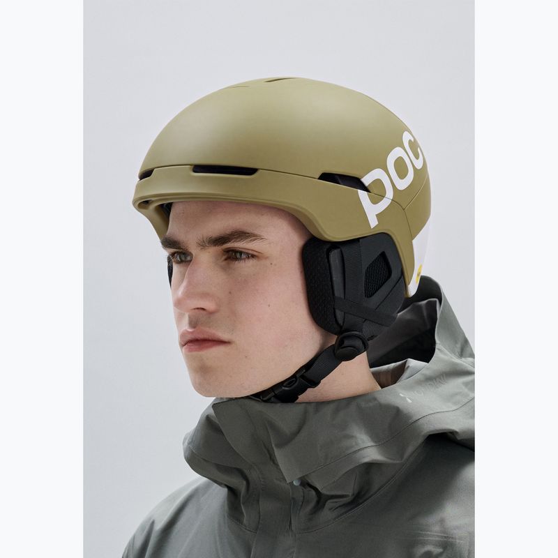 Lyžařská helma POC Obex BC MIPS olivine green matt 5