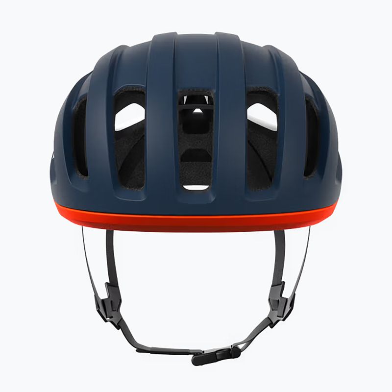Cyklistická helma POC Amidal apatite navy matt/orange matt/hydrogen white matt 2
