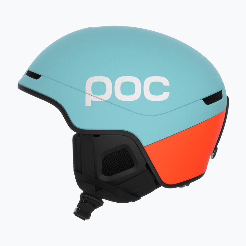Lyžařská helma POC Obex Contour indicolite blue matt/carnelian orange matt 2