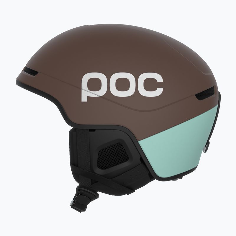 Lyžařská helma POC Obex Contour bronzite brown matt/lazurite blue matt 2