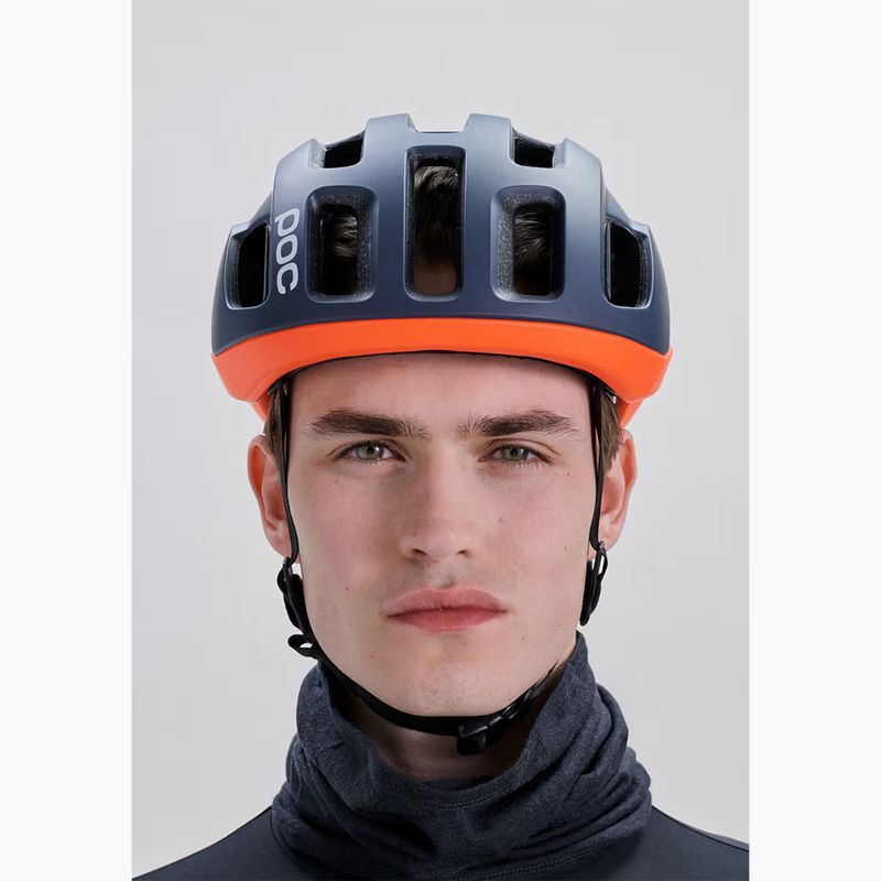 Cyklistická helma POC Ventral Air Mips apatite navy matt/orange matt/hydrogen white matt 5