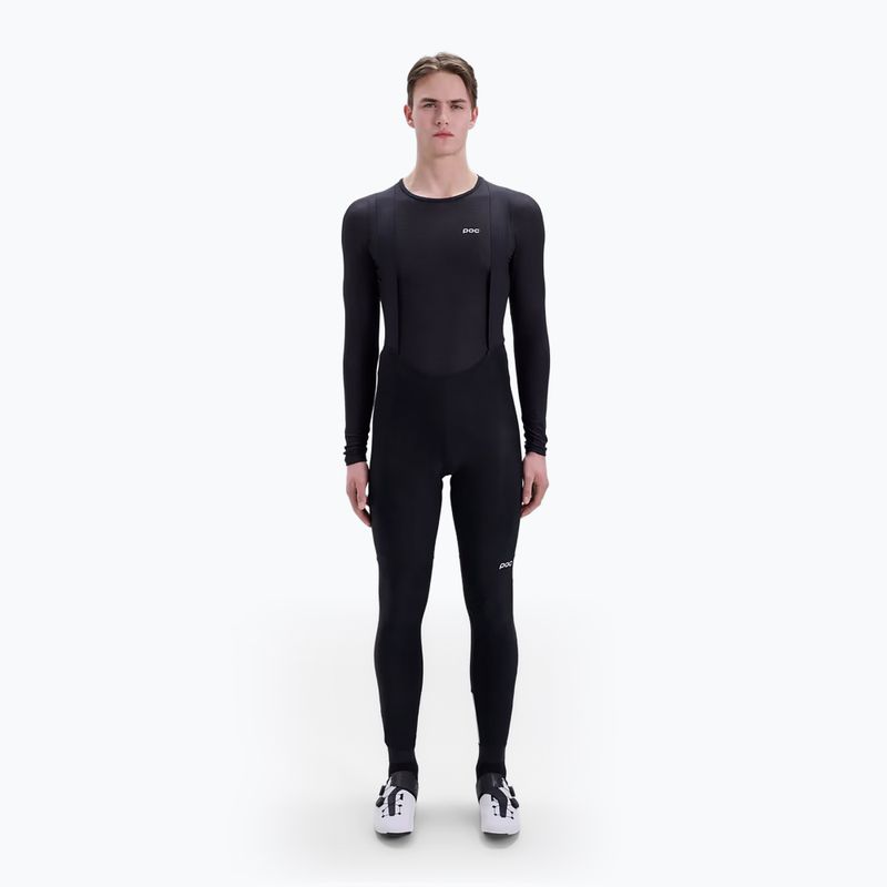 Pánské cyklistické tričko Longsleeve POC Layer Mid Jersey uranium black 2