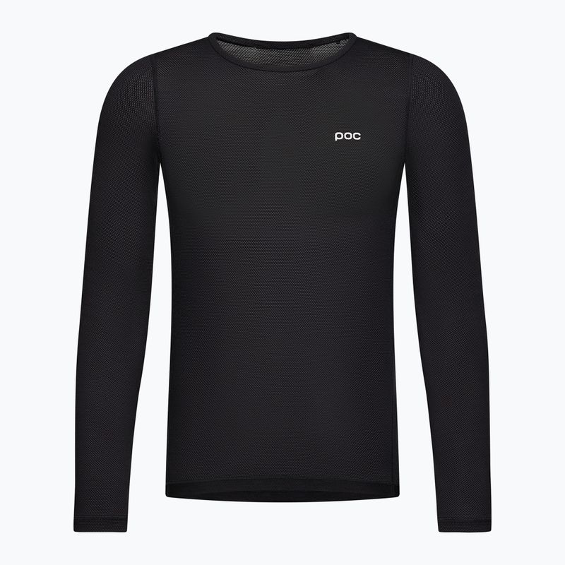 Pánské cyklistické tričko Longsleeve POC Layer Mid Jersey uranium black 5