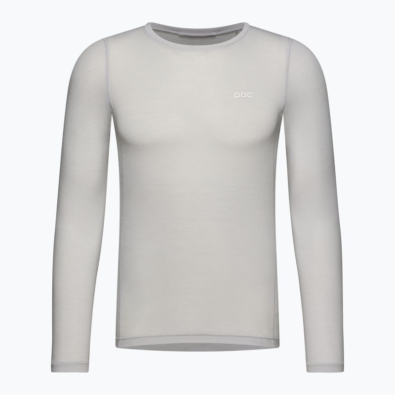 Pánské cyklistické tričko Longsleeve POC Layer Mid Jersey granite Grey 6