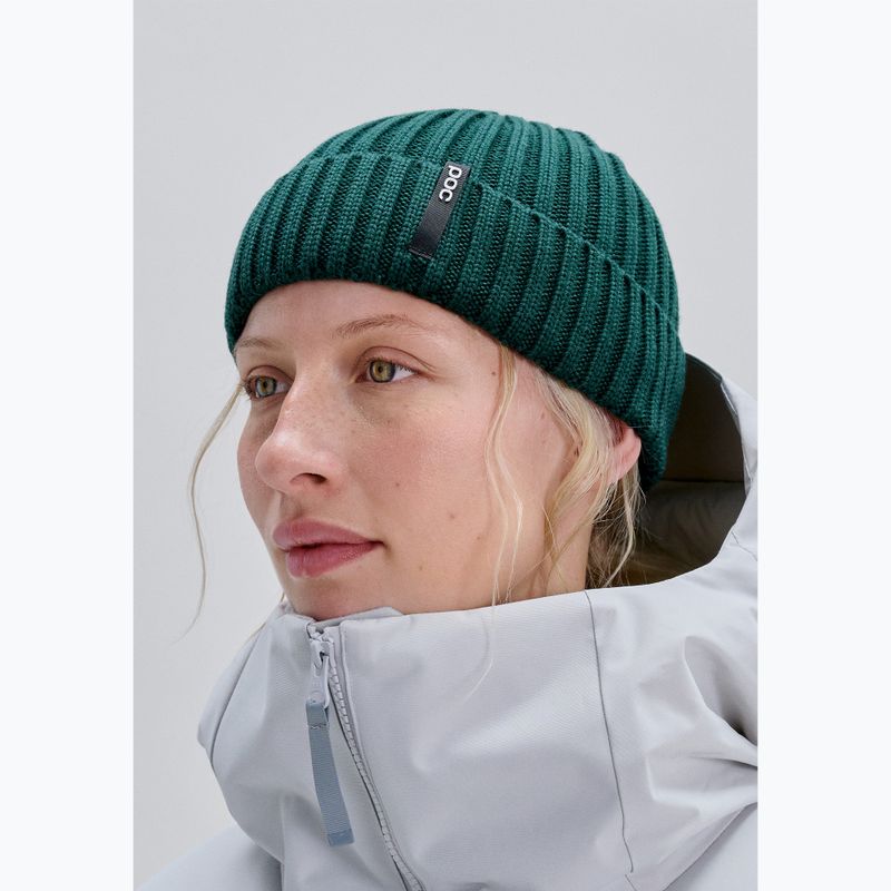 Zimní čepice POC Beanie Short pargasite green 2