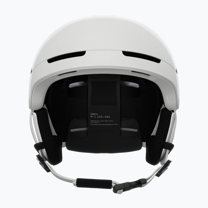 Lyžařská helma POC Obex MIPS hydrogen white/fluorescent orange 3